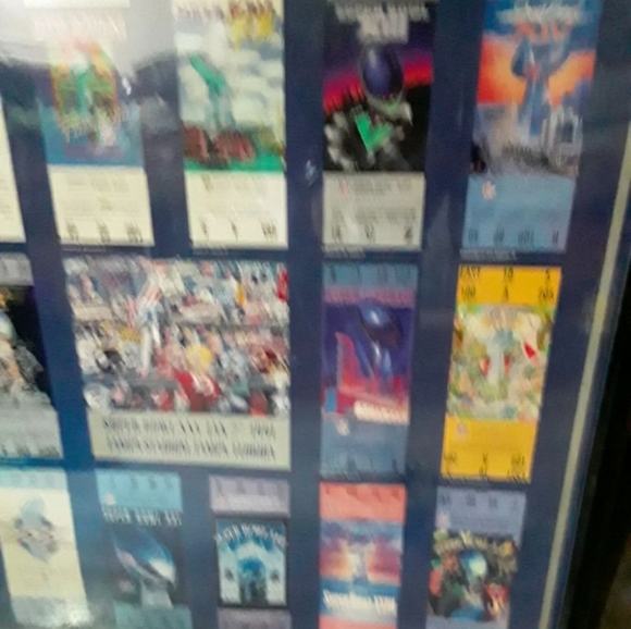 SUPER TICKETS: 25 Yrs. of Super Bowls, memorabilia - Picture 6 of 6